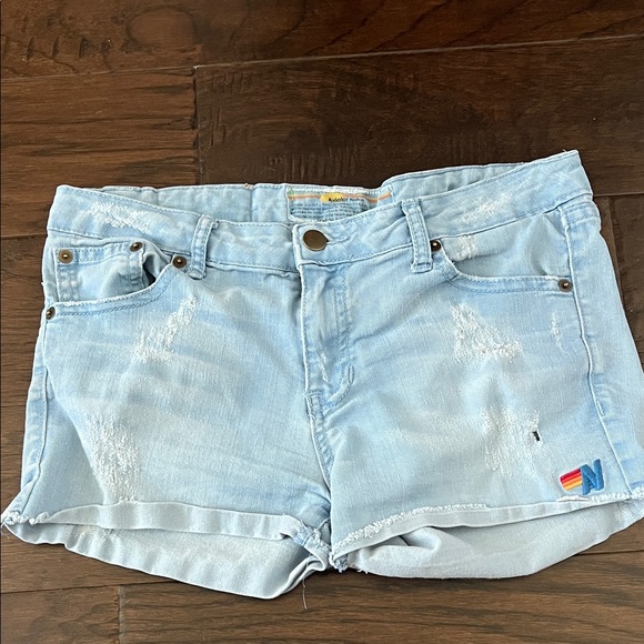 Aviator Nation Pants - Aviator Nation Denim Jean Shorts 27